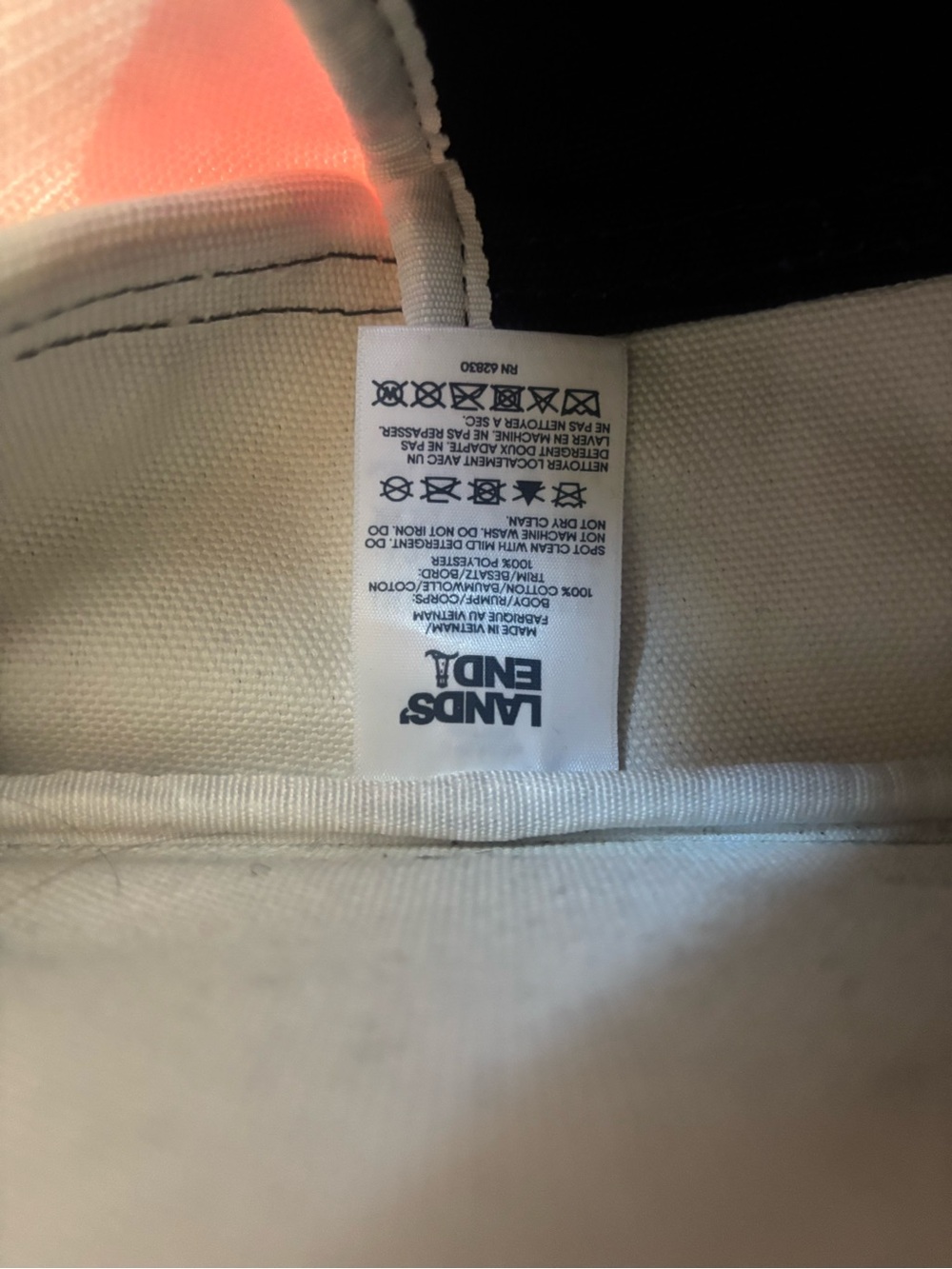 Lands End beach or workout bag - Picture 6 of 8